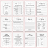 Printable 50th Birthday Games for Her Born in 1976 by LittleSizzle