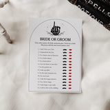 Bride or Die Bridal Shower Games Printable Til Death Do Us Party