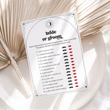 Celestial Bridal Shower Bride or Groom Game Download