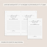 Printable Retirement Bucket List Suggestion Cards