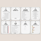 Celestial Bridal Shower Games Bundle Printable by LittleSizzle