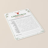 Vintage Christmas Theme Party Game Bundle Printable