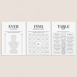 Class Reunion Icebreakers Printable by LittleSizzle