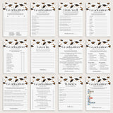 12 Graduation Party Games Printable by LittleSizzle