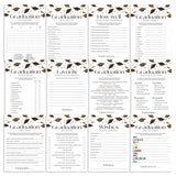 12 Graduation Party Games Printable by LittleSizzle