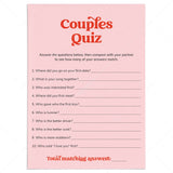 Printable Quiz for Couples Date Night by LittleSizzle