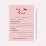 Printable Quiz for Couples Date Night by LittleSizzle