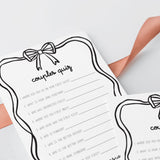 Printable Couple Quiz