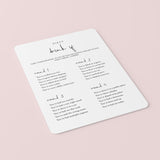 Dirty Drink If Game for Girls Night Printable