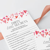 Printable Adult Ladies Night Game Dirty Little Secrets