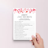 Printable Adult Ladies Night Game Dirty Little Secrets