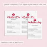 Hilarious Galentine's Day Game for Adults Dirty Little Secrets Printable