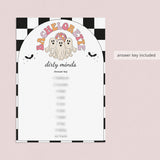 Fun Ghouls Party Game Dirty Minds Printable