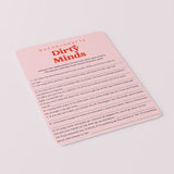 Bachelorette Dirty Minds Answers Included Printable Game