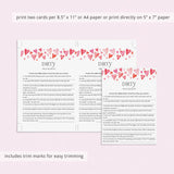 Adult Game Dirty Minds Printable with Answer Key