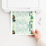 St Patricks Day Drink If Game Printable