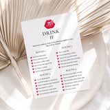 Ladies Night Drinking Game Printable