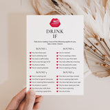 Ladies Night Drinking Game Printable