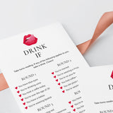 Ladies Night Drinking Game Printable