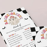 Retro Halloween Bachelorette Party Games Instant Download