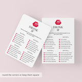 Ladies Night Drinking Game Printable