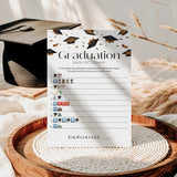Graduation Emoji Pictionary With Answers Printable