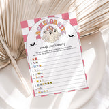 70s Disco Halloween Bachelorette Party Game Emoji Pictionary