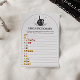 Bride or Die Bridal Shower Emojis Game Printable Till Death Do Us Party