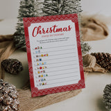 Christmas Emojis Game with Answer Key Printable