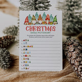 Printable Christmas Emojis Pictionary with Answer Key