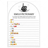 Bride or Die Bridal Shower Emojis Game Printable Till Death Do Us Party by LittleSizzle