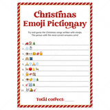 Christmas Emoji Quiz With Answers Printable by LittleSizzle