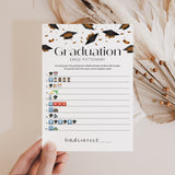 Graduation Emoji Pictionary With Answers Printable