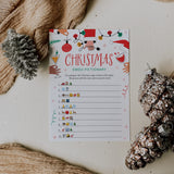 Let's Get Lit Christmas Party Emoji Game with Answers Printable