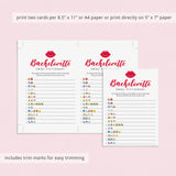 Emoji Pictionary with Answers Bachelorette Game Printable