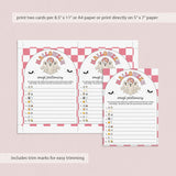 Ghost Halloween Party Game Emoji Pictionary Printable