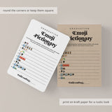 Printable Graduation Emoji Pictionary Answers Included