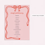 Coquette Bachelorette Games Bundle Printable