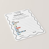 Graduation Emojis Game with Answers Printable Wavy Border