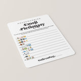 Housewarming Party Game Emoji Pictionary with Answers Digital Download