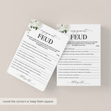 Family Feud Engagement Questions and Answers Printable