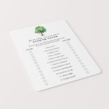 Printable Family Reunion Icebreaker Game Ever or Never