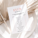 Printable Ever or Never Game for Teen Birthday Party