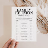 12 Printable Family Reunion Games + Bonus