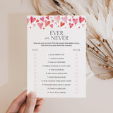 Galentine's Day Ever or Never Printable Game