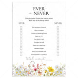 Mother's Day Ever or Never Game Has Mom Ever Printable by LittleSizzle