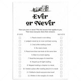 Printable Book Club Never Have I Ever Questions by LittleSizzle