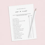 8 Modern Bachelorette Games Printable