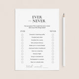 Engagement Party Games Bundle Printable