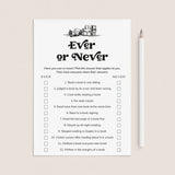 Printable Book Club Never Have I Ever Questions by LittleSizzle